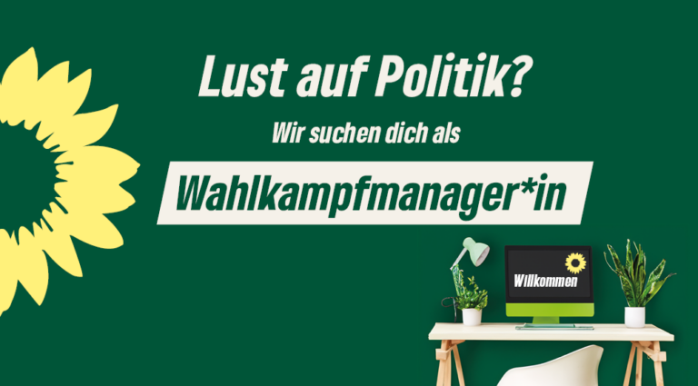 Bewerbung als Wahlkampfmanager*in (m/w/d)