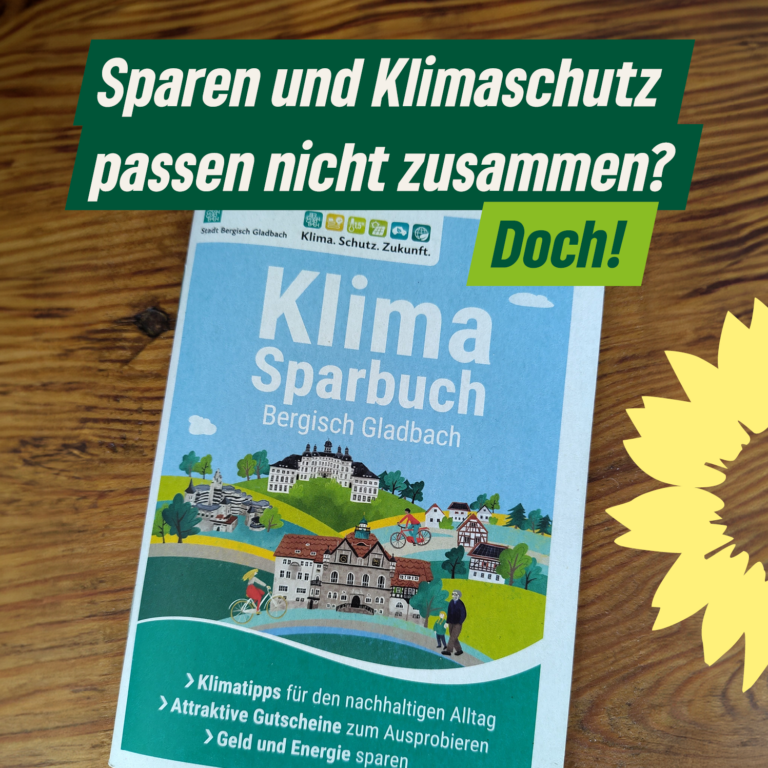 Sparen und Klimaschutz passen nicht zusammen? Doch!